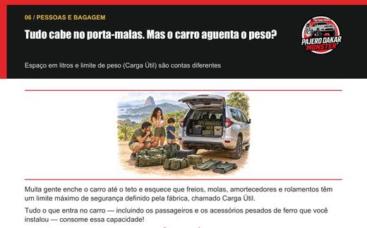 Prévia da página 11 do guia: a conta de peso e carga útil
